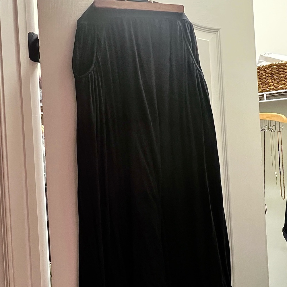 Garnet Hill Favorite Maxi Knit Skirt - Picture 2 of 10